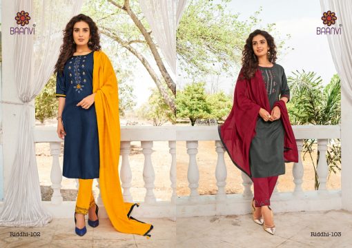 R Studio Riddhi Vol 1 by Baanvi Kurti with Dupatta Bottom Wholesale Catalog 8 Pcs 4 1 510x360 - R Studio Riddhi Vol 1 by Baanvi Kurti with Dupatta Bottom Wholesale Catalog 8 Pcs