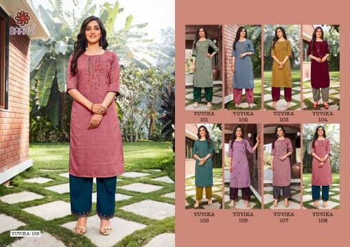 R Studio Yuvika Vol 1 by Baanvi Kurti with Pant Wholesale Catalog 8 Pcs 6 510x360 - R Studio Yuvika Vol 1 by Baanvi Kurti with Pant Wholesale Catalog 8 Pcs