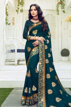 Ranjna Retro Saree Sari Wholesale Catalog 8 Pcs