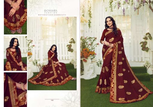 Ranjna Retro Saree Sari Wholesale Catalog 8 Pcs 4 510x357 - Ranjna Retro Saree Sari Wholesale Catalog 8 Pcs