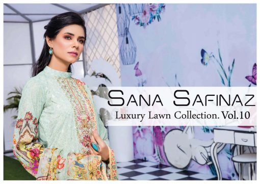 Sana Safinaz Luxury Lawn Collection Vol 10 Salwar Suit Wholesale Catalog 8 Pcs 1 510x361 - Sana Safinaz Luxury Lawn Collection Vol 10 Salwar Suit Wholesale Catalog 8 Pcs