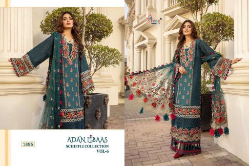 Shree Fabs Adan Libaas Schiffli Collection Vol 6 Salwar Suit Wholesale Catalog 5 Pcs 11 510x340 - Shree Fabs Adan Libaas Schiffli Collection Vol 6 Salwar Suit Wholesale Catalog 5 Pcs