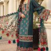 Shree Fabs Adan Libaas Schiffli Collection Vol 6 Salwar Suit Wholesale Catalog 5 Pcs