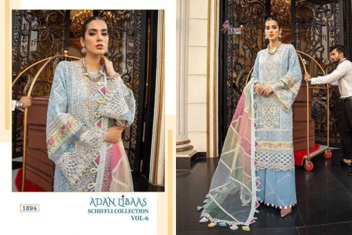 Shree Fabs Adan Libaas Schiffli Collection Vol 6 Salwar Suit Wholesale Catalog 5 Pcs 2 510x340 - Shree Fabs Adan Libaas Schiffli Collection Vol 6 Salwar Suit Wholesale Catalog 5 Pcs