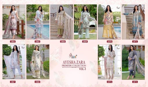 Shree Fabs Ayesha Zara Premium Collection Vol 3 Salwar Suit Wholesale Catalog 10 Pcs 16 510x300 - Shree Fabs Ayesha Zara Premium Collection Vol 3 Salwar Suit Wholesale Catalog 10 Pcs