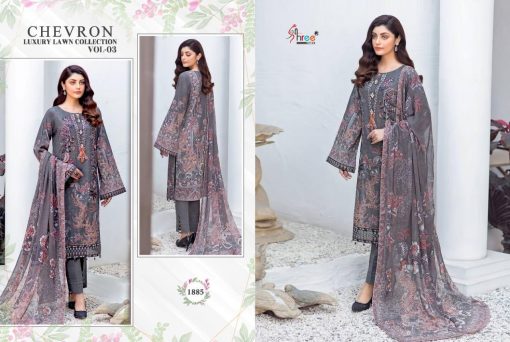 Shree Fabs Chevron Luxury Lawn Collection Vol 3 Salwar Suit Wholesale Catalog 8 Pcs 11 510x342 - Shree Fabs Chevron Luxury Lawn Collection Vol 3 Salwar Suit Wholesale Catalog 8 Pcs