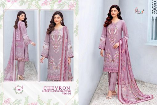 Shree Fabs Chevron Luxury Lawn Collection Vol 3 Salwar Suit Wholesale Catalog 8 Pcs 2 510x342 - Shree Fabs Chevron Luxury Lawn Collection Vol 3 Salwar Suit Wholesale Catalog 8 Pcs