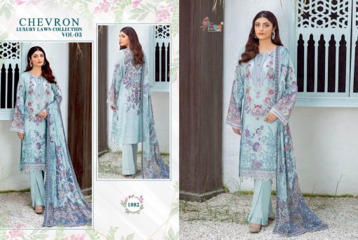 Shree Fabs Chevron Luxury Lawn Collection Vol 3 Salwar Suit Wholesale Catalog 8 Pcs 6 510x342 - Shree Fabs Chevron Luxury Lawn Collection Vol 3 Salwar Suit Wholesale Catalog 8 Pcs