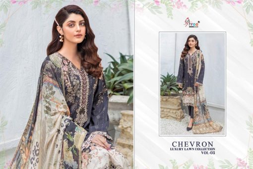 Shree Fabs Chevron Luxury Lawn Collection Vol 3 Salwar Suit Wholesale Catalog 8 Pcs 7 510x342 - Shree Fabs Chevron Luxury Lawn Collection Vol 3 Salwar Suit Wholesale Catalog 8 Pcs