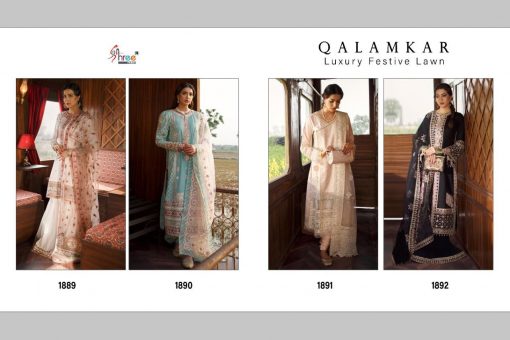 Shree Fabs Qalamkar Luxury Festival Lawn Salwar Suit Wholesale Catalog 4 Pcs 11 1 510x340 - Shree Fabs Qalamkar Luxury Festival Lawn Salwar Suit Wholesale Catalog 4 Pcs