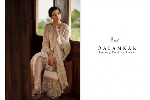 Shree Fabs Qalamkar Luxury Festival Lawn Salwar Suit Wholesale Catalog 4 Pcs 6 1 510x340 - Shree Fabs Qalamkar Luxury Festival Lawn Salwar Suit Wholesale Catalog 4 Pcs