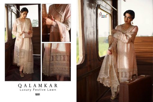 Shree Fabs Qalamkar Luxury Festival Lawn Salwar Suit Wholesale Catalog 4 Pcs 7 1 510x340 - Shree Fabs Qalamkar Luxury Festival Lawn Salwar Suit Wholesale Catalog 4 Pcs