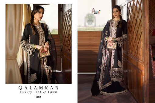 Shree Fabs Qalamkar Luxury Festival Lawn Salwar Suit Wholesale Catalog 4 Pcs 9 1 510x340 - Shree Fabs Qalamkar Luxury Festival Lawn Salwar Suit Wholesale Catalog 4 Pcs