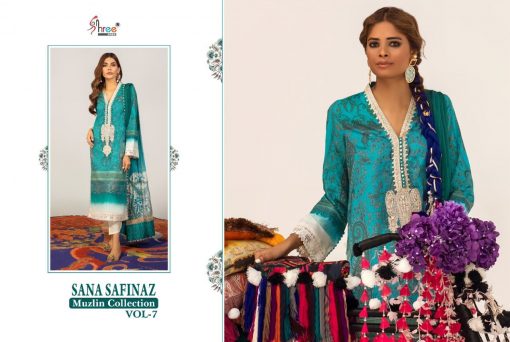 Shree Fabs Sana Safinaz Muzlin Collection Vol 7 Salwar Suit Wholesale Catalog 10 Pcs 6 510x342 - Shree Fabs Sana Safinaz Muzlin Collection Vol 7 Salwar Suit Wholesale Catalog 10 Pcs