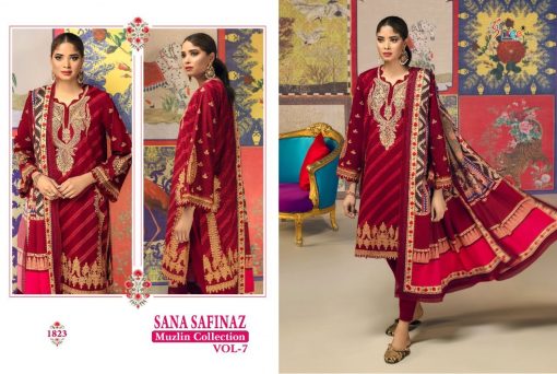 Shree Fabs Sana Safinaz Muzlin Collection Vol 7 Salwar Suit Wholesale Catalog 10 Pcs 8 510x342 - Shree Fabs Sana Safinaz Muzlin Collection Vol 7 Salwar Suit Wholesale Catalog 10 Pcs