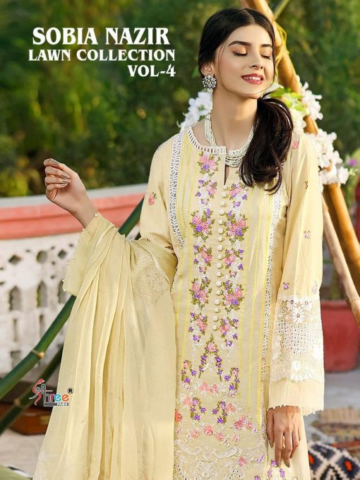 Shree Fabs Sobia Nazir Lawn Collection Vol 4 Salwar Suit Wholesale Catalog 7 Pcs 1 510x680 - Shree Fabs Sobia Nazir Lawn Collection Vol 4 Salwar Suit Wholesale Catalog 7 Pcs