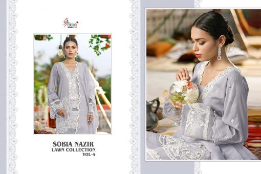 Shree Fabs Sobia Nazir Lawn Collection Vol 4 Salwar Suit Wholesale Catalog 7 Pcs 14 510x340 - Shree Fabs Sobia Nazir Lawn Collection Vol 4 Salwar Suit Wholesale Catalog 7 Pcs