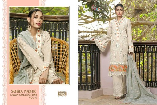 Shree Fabs Sobia Nazir Lawn Collection Vol 4 Salwar Suit Wholesale Catalog 7 Pcs 4 510x340 - Shree Fabs Sobia Nazir Lawn Collection Vol 4 Salwar Suit Wholesale Catalog 7 Pcs