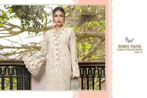 Shree Fabs Sobia Nazir Lawn Collection Vol 4 Salwar Suit Wholesale Catalog 7 Pcs 5 510x340 - Shree Fabs Sobia Nazir Lawn Collection Vol 4 Salwar Suit Wholesale Catalog 7 Pcs