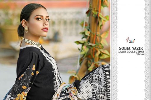 Shree Fabs Sobia Nazir Lawn Collection Vol 4 Salwar Suit Wholesale Catalog 7 Pcs 9 510x340 - Shree Fabs Sobia Nazir Lawn Collection Vol 4 Salwar Suit Wholesale Catalog 7 Pcs