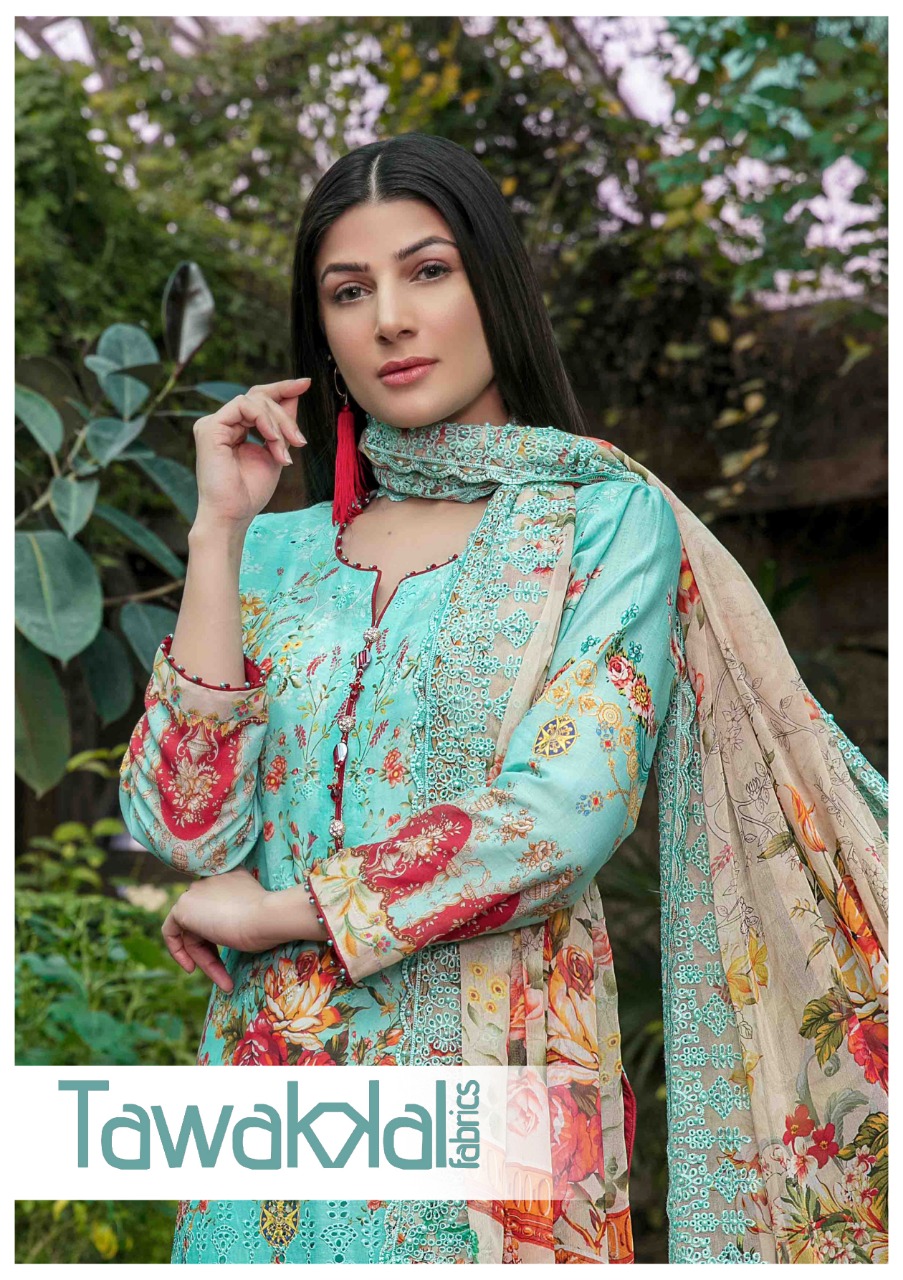 tawakkal mehroz luxury cotton collection vol 2 series 11-20 pure cotton suit