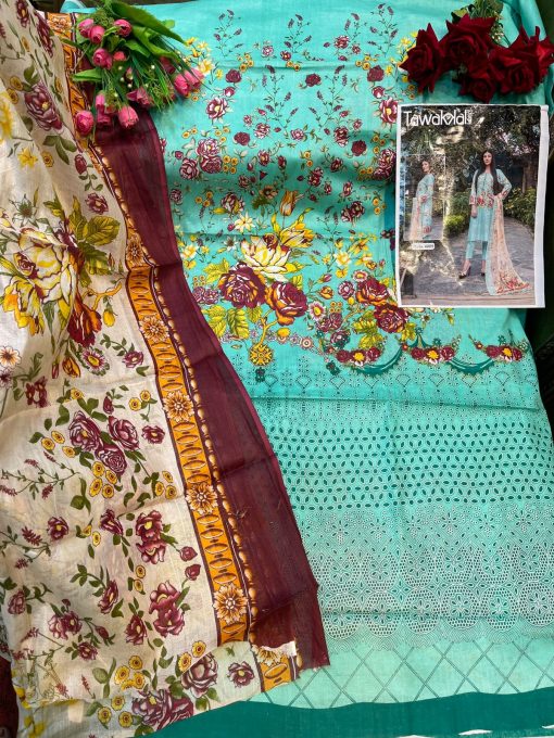 Tawakkal Opulence Luxury Cotton Vol 4 Salwar Suit Wholesale Catalog 10 Pcs 25 510x680 - Tawakkal Opulence Luxury Cotton Vol 4 Salwar Suit Wholesale Catalog 10 Pcs