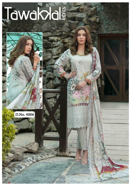 Tawakkal Opulence Luxury Cotton Vol 4 Salwar Suit Wholesale Catalog 10 Pcs 5 510x723 - Tawakkal Opulence Luxury Cotton Vol 4 Salwar Suit Wholesale Catalog 10 Pcs