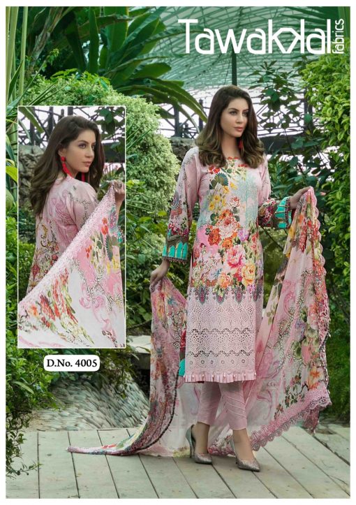 Tawakkal Opulence Luxury Cotton Vol 4 Salwar Suit Wholesale Catalog 10 Pcs 8 510x723 - Tawakkal Opulence Luxury Cotton Vol 4 Salwar Suit Wholesale Catalog 10 Pcs