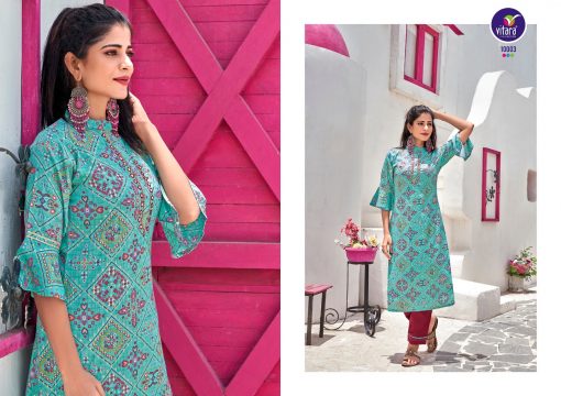 Vitara Bandhej Kurti with Pant Wholesale Catalog 4 Pcs 1 510x360 - Vitara Bandhej Kurti with Pant Wholesale Catalog 4 Pcs