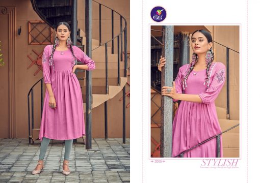 Vitara Blue Berry Kurti Wholesale Catalog 6 Pcs 3 510x360 - Vitara Blue Berry Kurti Wholesale Catalog 6 Pcs