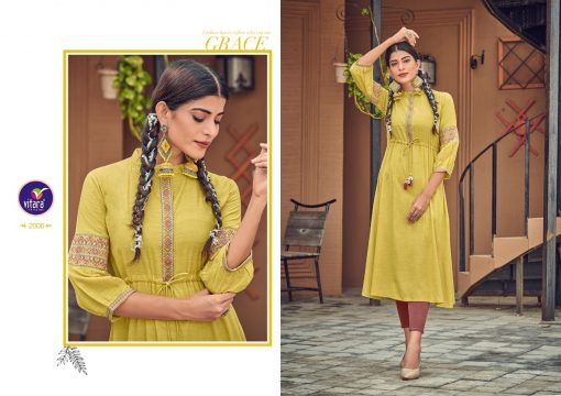 Vitara Blue Berry Kurti Wholesale Catalog 6 Pcs 4 510x360 - Vitara Blue Berry Kurti Wholesale Catalog 6 Pcs