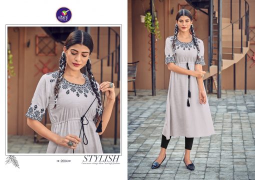 Vitara Blue Berry Kurti Wholesale Catalog 6 Pcs 5 510x360 - Vitara Blue Berry Kurti Wholesale Catalog 6 Pcs