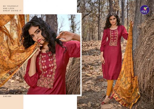 Vitara Catwalk Kurti with Dupatta Wholesale Catalog 5 Pcs 1 510x360 - Vitara Catwalk Kurti with Dupatta Wholesale Catalog 5 Pcs