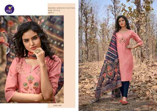 Vitara Catwalk Kurti with Dupatta Wholesale Catalog 5 Pcs 3 510x360 - Vitara Catwalk Kurti with Dupatta Wholesale Catalog 5 Pcs