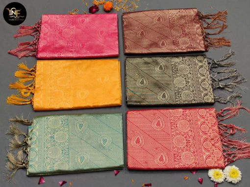 YNF Meesho Silk Saree Sari Wholesale Catalog 6 Pcs 13 510x383 - YNF Meesho Silk Saree Sari Wholesale Catalog 6 Pcs