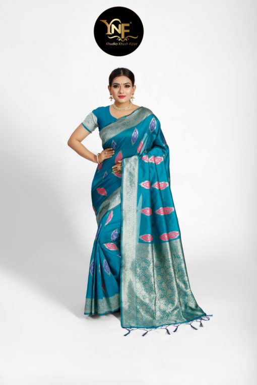 YNF Nykaa Silk Saree Sari Wholesale Catalog 6 Pcs 1 510x765 - YNF Nykaa Silk Saree Sari Wholesale Catalog 6 Pcs