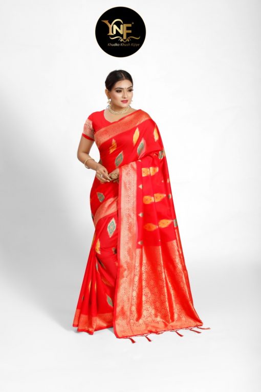 YNF Nykaa Silk Saree Sari Wholesale Catalog 6 Pcs 2 510x765 - YNF Nykaa Silk Saree Sari Wholesale Catalog 6 Pcs