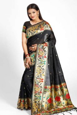 YNF Tesla Silk Saree Sari Wholesale Catalog 6 Pcs