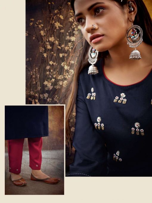 Z Black Rose Kurti with Pant Wholesale Catalog 6 Pcs 9 510x680 - Z Black Rose Kurti with Pant Wholesale Catalog 6 Pcs