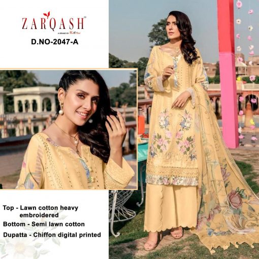 Zarqash Rouche Vol 2 DN 2047 by Khayyira Salwar Suit Wholesale Catalog 5 Pcs 2 510x510 - Zarqash Rouche Vol 2 DN 2047 by Khayyira Salwar Suit Wholesale Catalog 5 Pcs