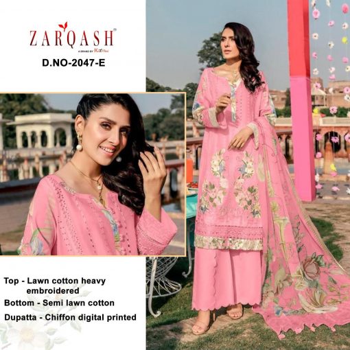 Zarqash Rouche Vol 2 DN 2047 by Khayyira Salwar Suit Wholesale Catalog 5 Pcs 5 510x510 - Zarqash Rouche Vol 2 DN 2047 by Khayyira Salwar Suit Wholesale Catalog 5 Pcs