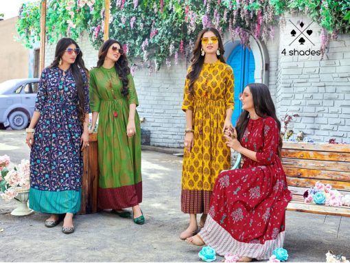 4 Shades Sundari Vol 3 by Blue Hills Kurti Wholesale Catalog 8 Pcs 2 510x383 - 4 Shades Sundari Vol 3 by Blue Hills Kurti Wholesale Catalog 8 Pcs