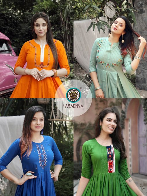 Aradhna Cinderella Vol 1 Kurti Wholesale Catalog 12 Pcs 5 510x680 - Aradhna Cinderella Vol 1 Kurti Wholesale Catalog 12 Pcs