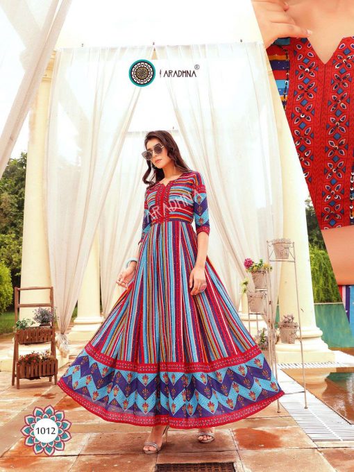 Aradhna Fashion Stripy Vol 1 Kurti Wholesale Catalog 12 Pcs 8 510x680 - Aradhna Fashion Stripy Vol 1 Kurti Wholesale Catalog 12 Pcs