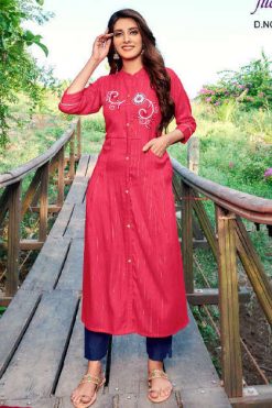 Blue Hills Fitoor Vol 3 Kurti Wholesale Catalog 8 Pcs