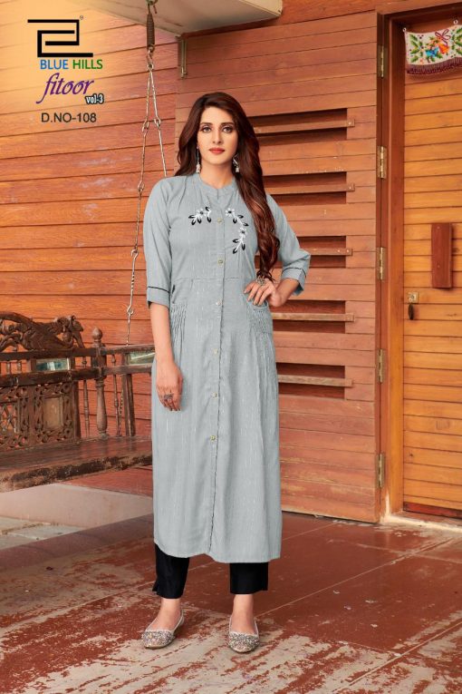 Blue Hills Fitoor Vol 3 Kurti Wholesale Catalog 8 Pcs 4 510x765 - Blue Hills Fitoor Vol 3 Kurti Wholesale Catalog 8 Pcs