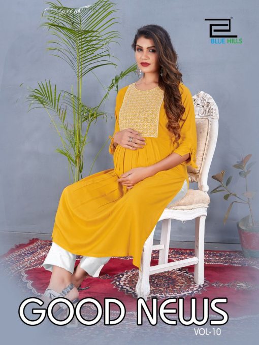 Blue Hills Good Newz Vol 10 Feeding Kurti Wholesale Catalog 8 Pcs 1 510x680 - Blue Hills Good Newz Vol 10 Feeding Kurti Wholesale Catalog 8 Pcs