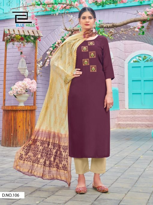 Blue Hills New Generation Kurti with Dupatta Bottom Wholesale Catalog 8 Pcs 3 510x680 - Blue Hills New Generation Kurti with Dupatta Bottom Wholesale Catalog 8 Pcs