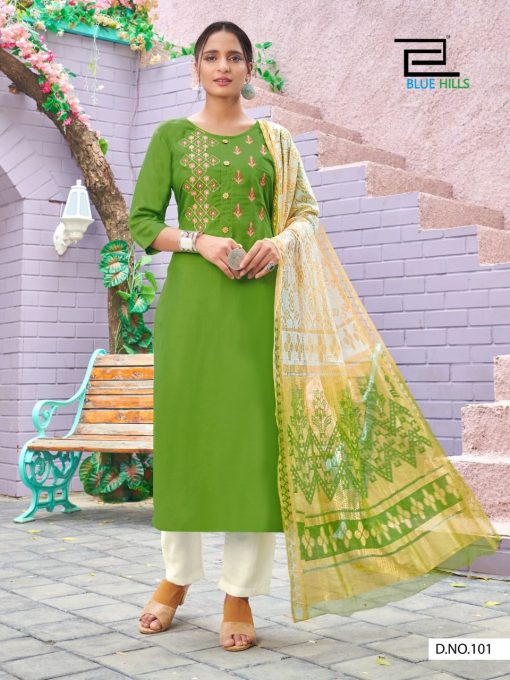 Blue Hills New Generation Kurti with Dupatta Bottom Wholesale Catalog 8 Pcs 5 510x680 - Blue Hills New Generation Kurti with Dupatta Bottom Wholesale Catalog 8 Pcs