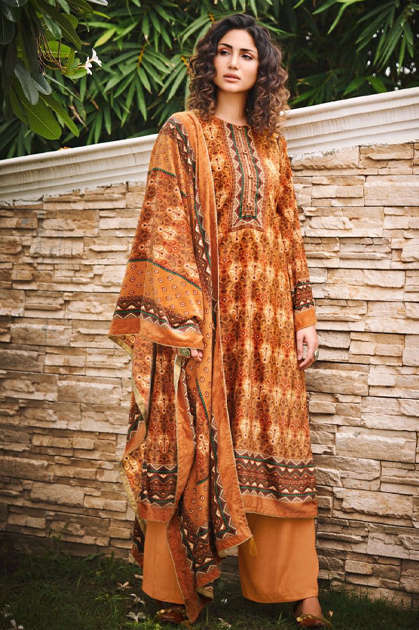 Deepsy Olivia Vol 4 Premium Velvet Collection Salwar Suit Wholesale Catalog 6 Pcs